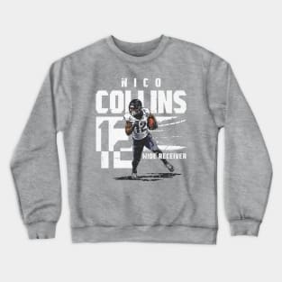 Nico Collins Houston Player Name Crewneck Sweatshirt